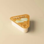 5 Triangle Cheese Packaging Mockups in Different Visions