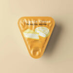 5 Triangle Cheese Packaging Mockups in Different Visions