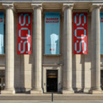 5 Vertical Art Museum Banners Mockup