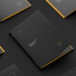 5 Visions of Realistic A4 Brochure Mockup