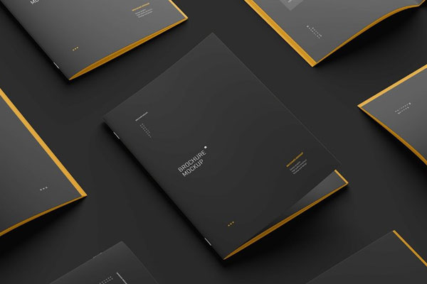 5 Visions of Realistic A4 Brochure Mockup