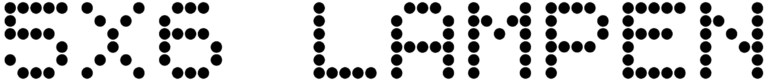 5mal6 Lampen Font