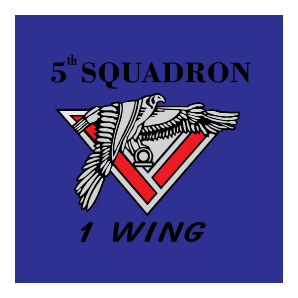 5th Squadron 1 Wing logo