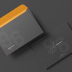 6×9 Inch Envelope Mockup in 4 Sights mockup preview