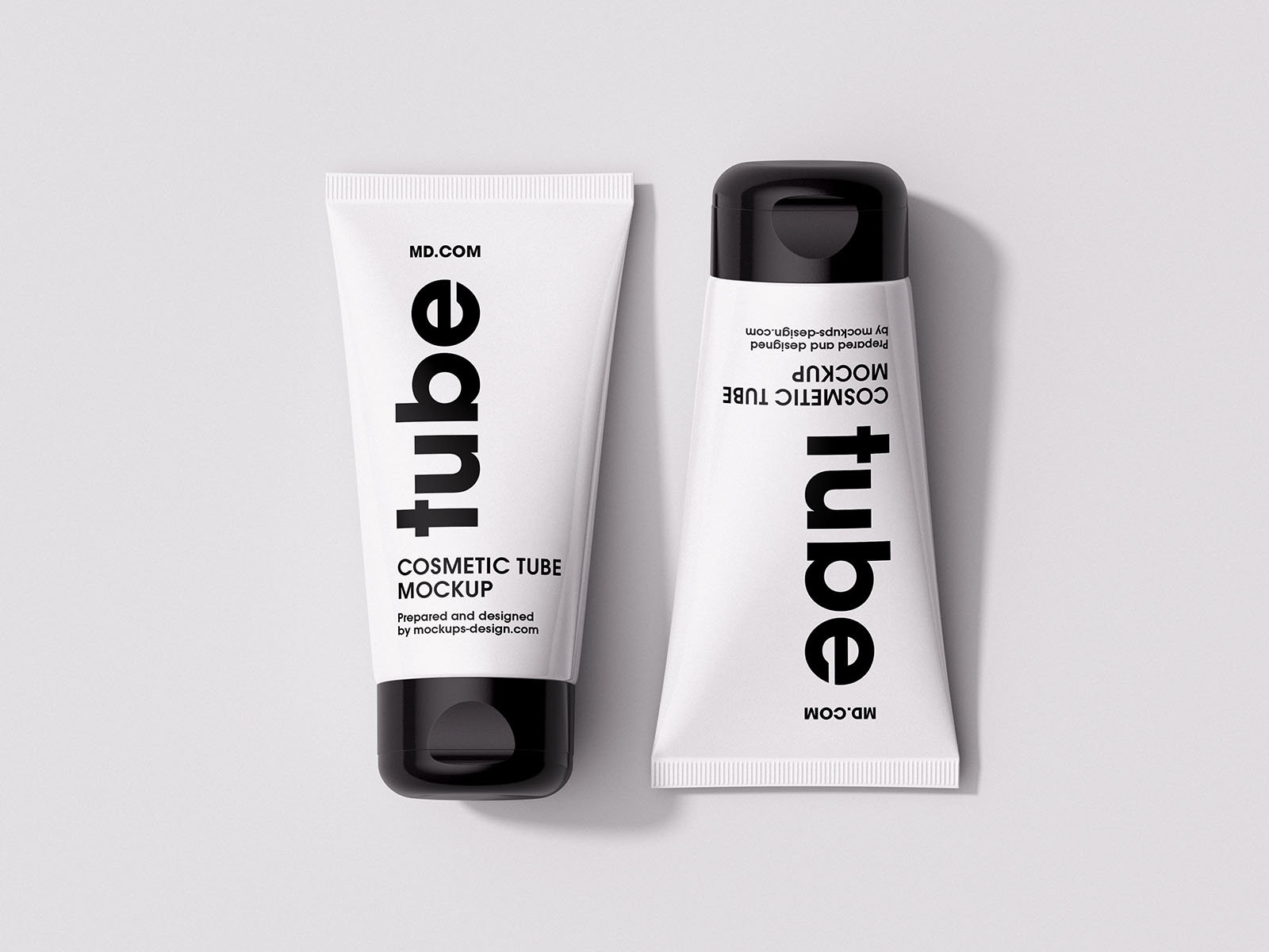 6 Cosmetic Tube Mockups with Box FREE PSD