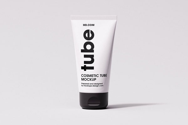 6 Cosmetic Tube Mockups with Box