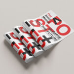 6 Curved Poster Mockups in Different Views