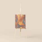 6 Easel and Canvas Mockups in Varied Sights