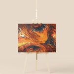 6 Easel and Canvas Mockups in Varied Sights