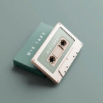 6 Mixtape Cover and Cassette Mockups in Varied Sights