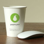 6 Mockups of Disposable Paper Cups in Different Views
