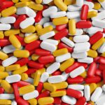 6 Mockups of Medicines Featuring Tablets, pills, and Capsules