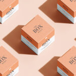 6 Mockups of Packaging Boxes in Grid Layout