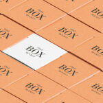6 Mockups of Packaging Boxes in Grid Layout