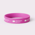 6 Mockups of Realistic Gravity Silicone Wristband
