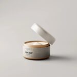 6 Plastic Cream Jar Mockups Distinct Views