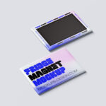 6 Shots of Rectangle Fridge Magnet Mockup