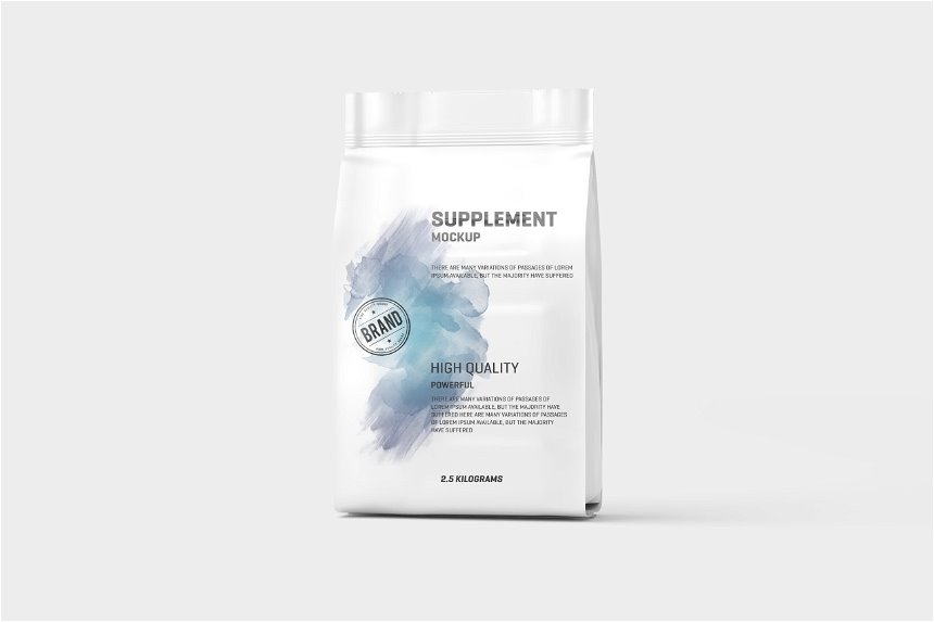 6 Showcases of Supplement Packaging Mockup mockup preview