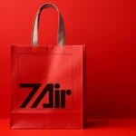 7 Air Old Black Logo