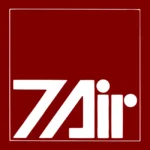 7 Air Old Black Logo