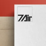 7 Air Old Black Logo