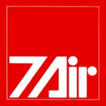 7 Air Old Black Logo