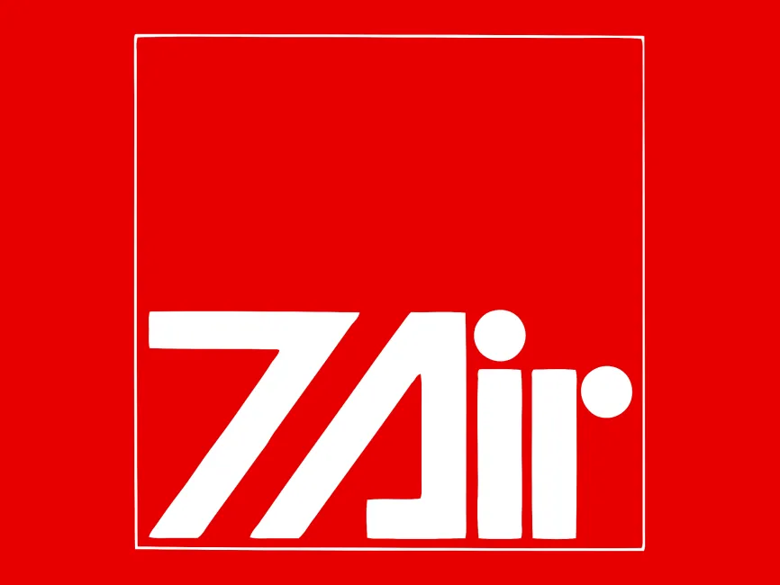 7 Air Old Black Logo