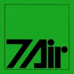 7 Air Old Black Logo