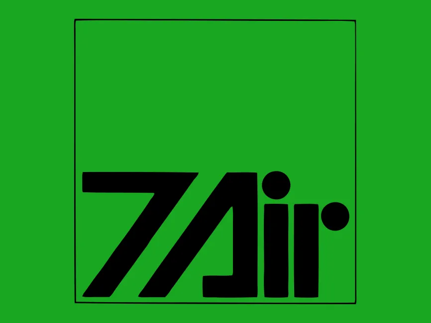 7 Air Old Black Logo