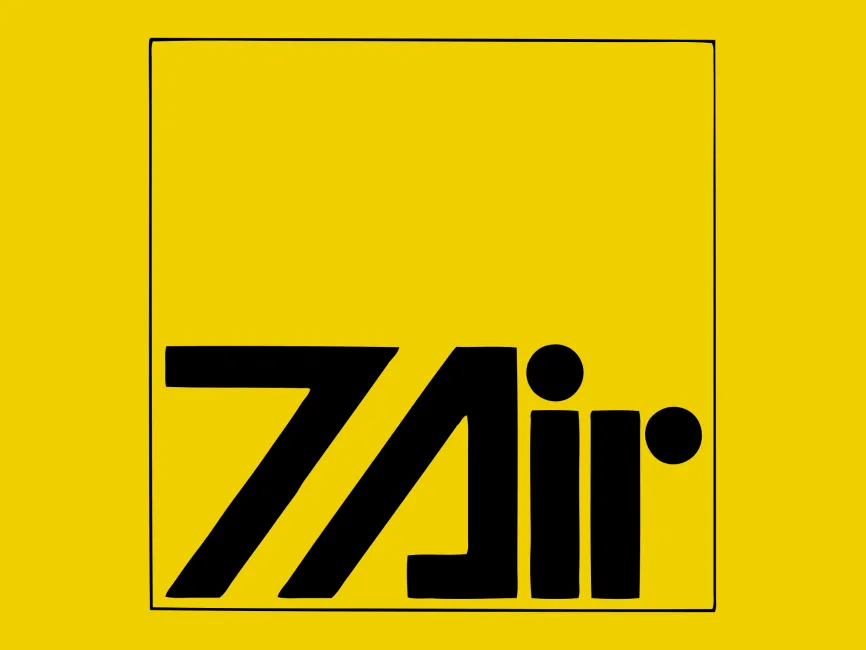 7 Air Old Black Logo