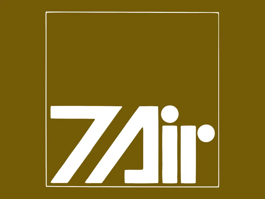 7 Air Old Black Logo