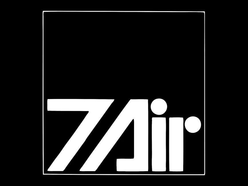 7 Air Old Black Logo