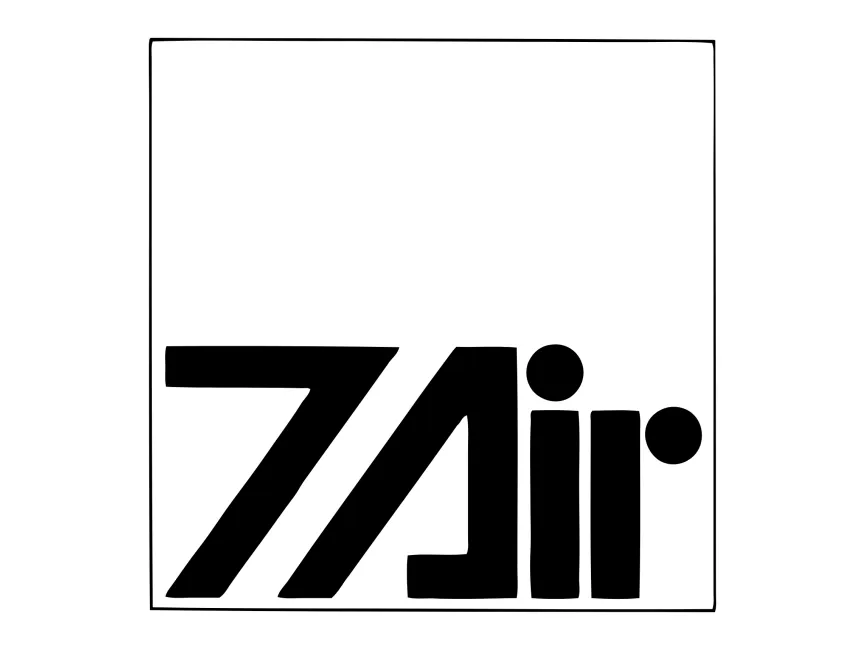 7 Air Old Black Logo