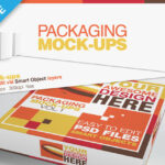 7 Mockups of Box Packaging in Different Sizes