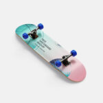 7 Mockups of Skateboards in the Perspective View