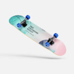 7 Mockups of Skateboards in the Perspective View
