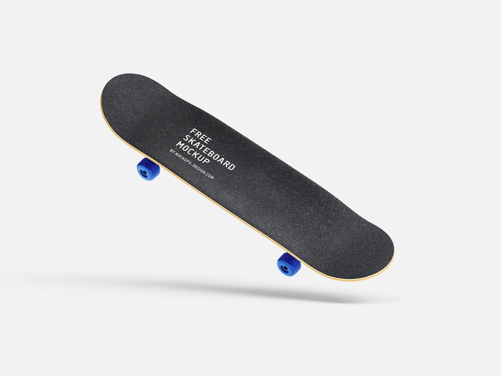 7 Mockups of Skateboards in the Perspective View FREE PSD