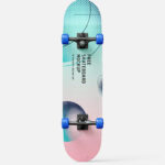 7 Mockups of Skateboards in the Perspective View