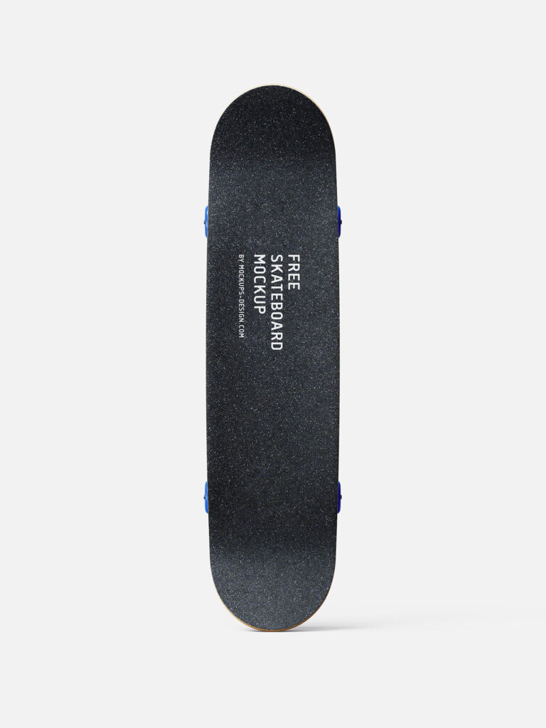 7 Mockups of Skateboards in the Perspective View