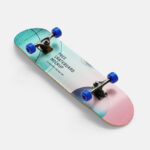 7 Mockups of Skateboards in the Perspective View