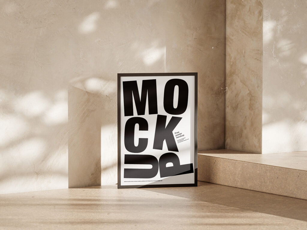 7 Poster Mockups in Varied Visions