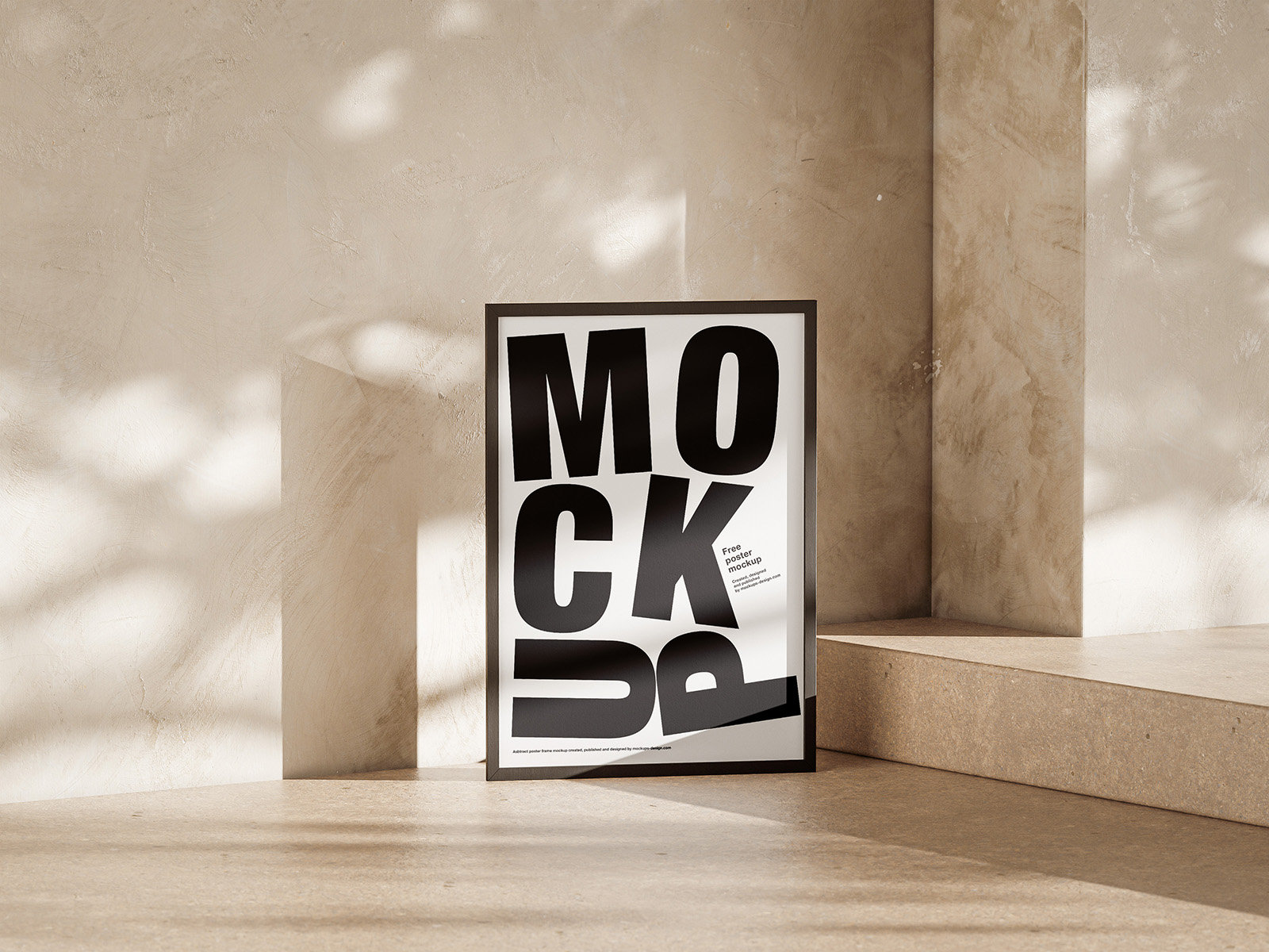 7 Poster Mockups in Varied Visions FREE PSD