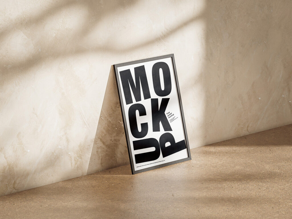 7 Poster Mockups in Varied Visions