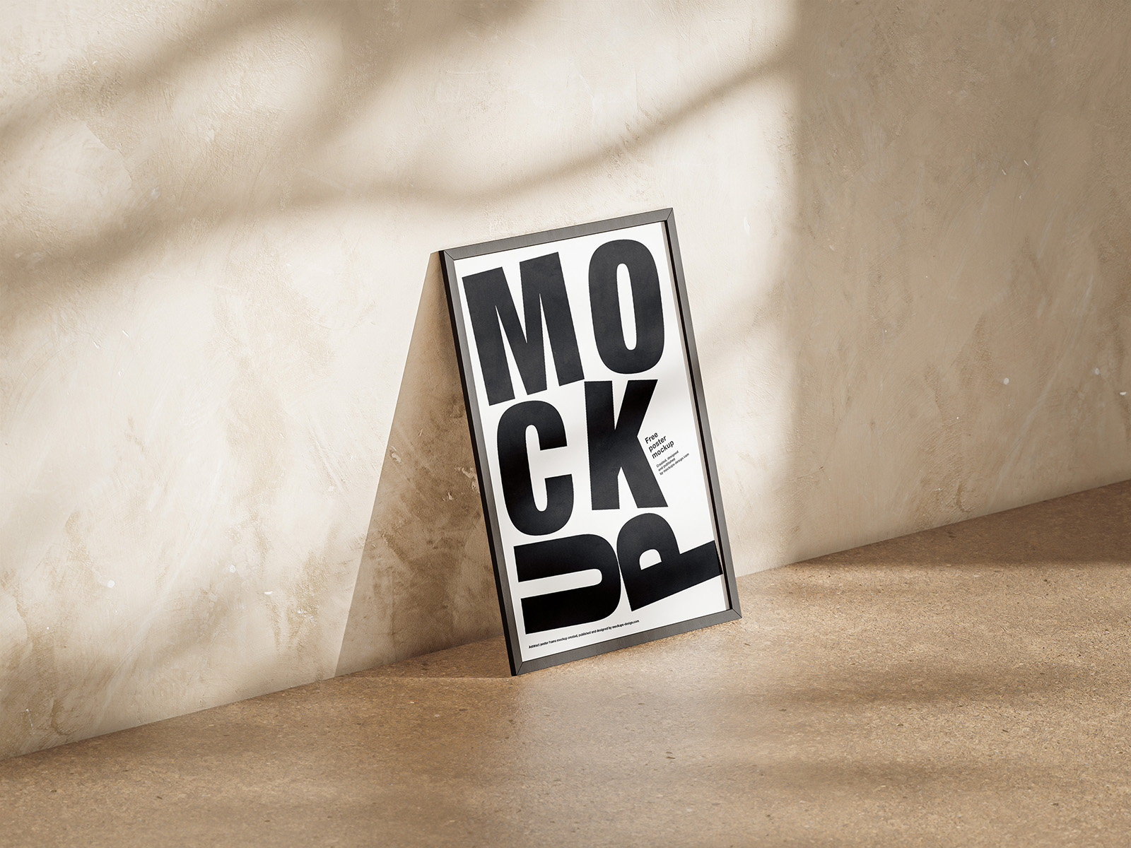 7 Poster Mockups in Varied Visions FREE PSD