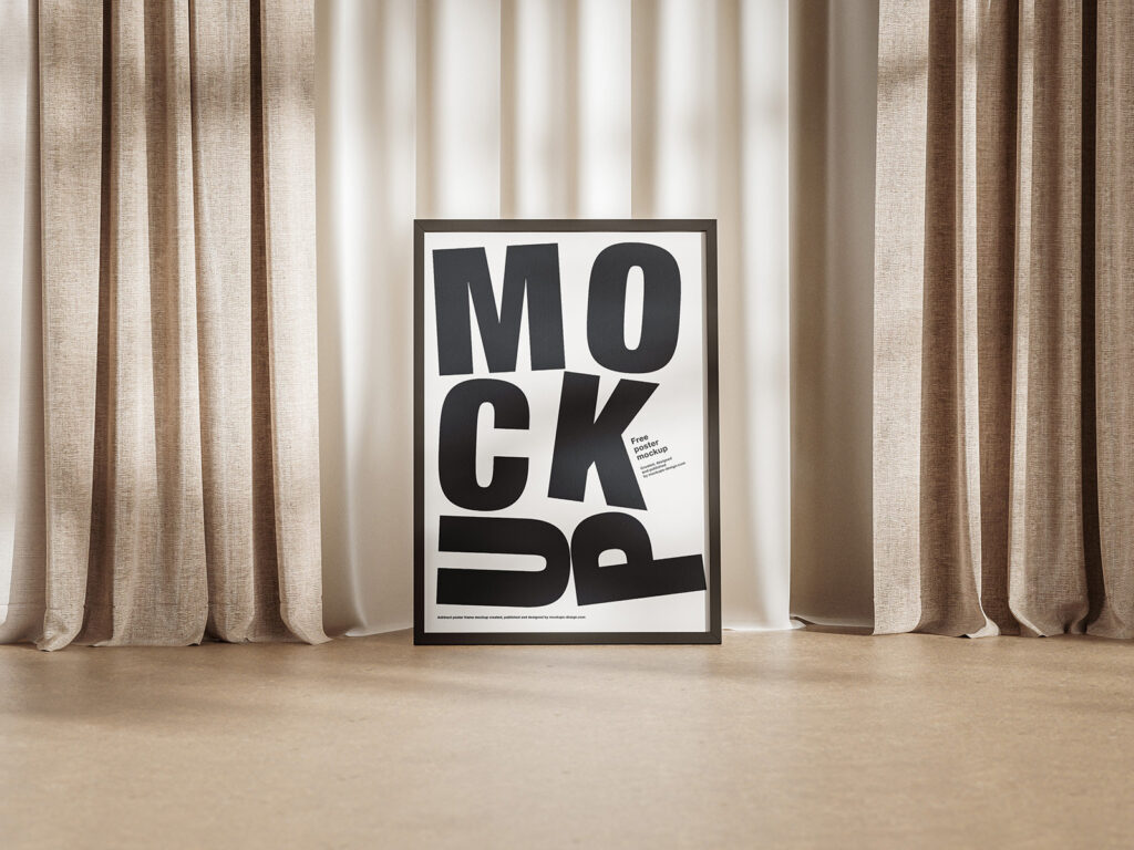 7 Poster Mockups in Varied Visions