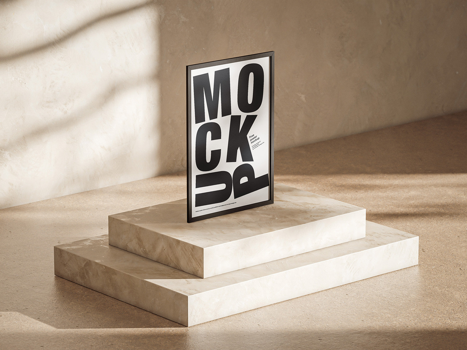 7 Poster Mockups in Varied Visions FREE PSD