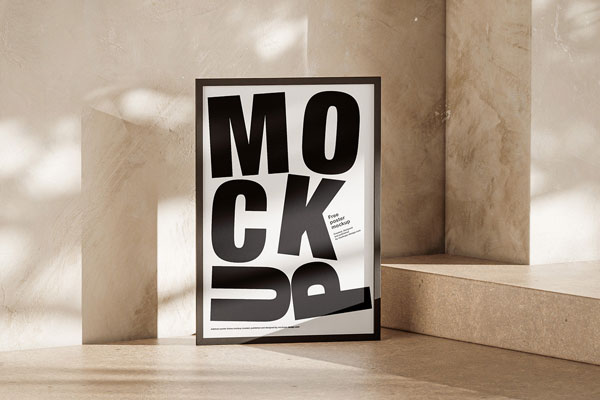 7 Poster Mockups in Varied Visions