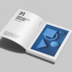 7 Vertical Book Mockups in Different Visions