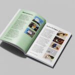 7 Vertical Book Mockups in Different Visions