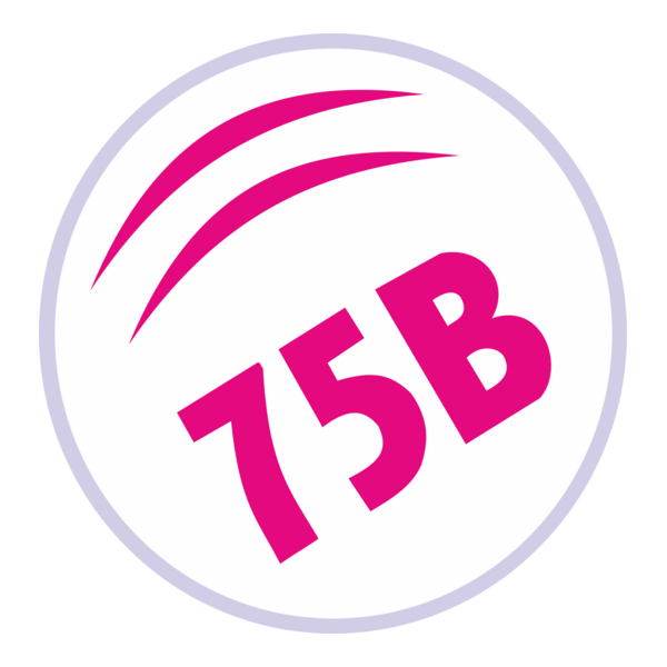 75B logo